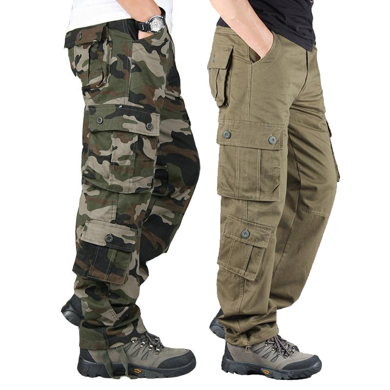 Outdoor Hunting Overalls - بنطلون الشحن الرجال العمل مجموعات الرياضة