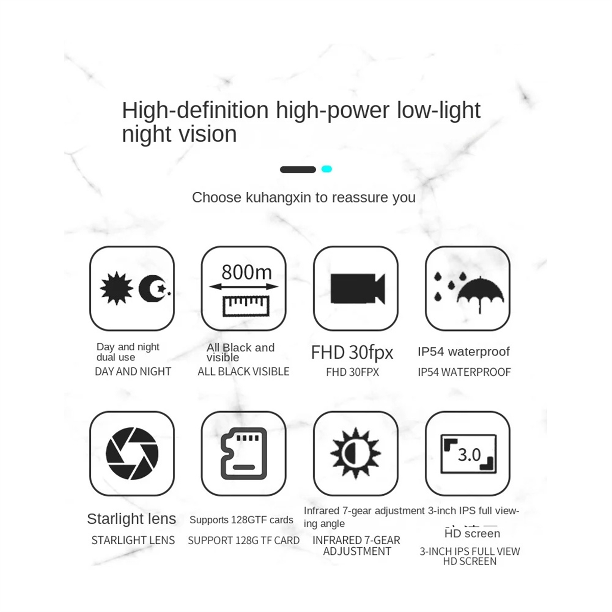 Outdoor Hunting Digital Night Vision - R19 مناظير للرؤية الليلية الرقمية 4K