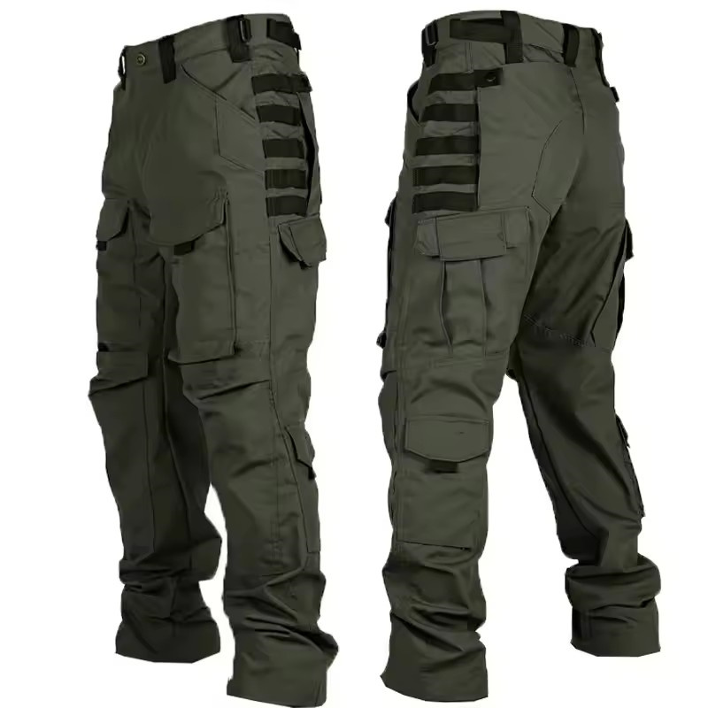 Outdoor Hunting Overalls - بنطلون تكتيكي للأنشطة الخارجية، متعدد الجيوب