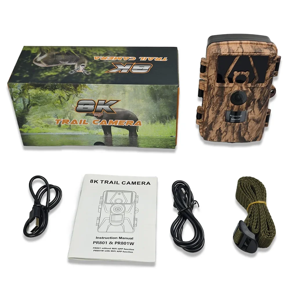 Outdoor Hunting Digital Night Vision - كاميرا رقمية PR801W واي فاي بدقة