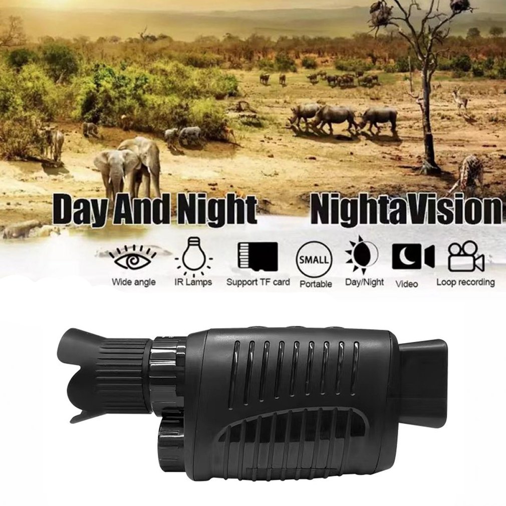 جهاز رؤية ليلية أحادي العين لل - مراجعة Outdoor Hunting Digital Night Vision وسعره