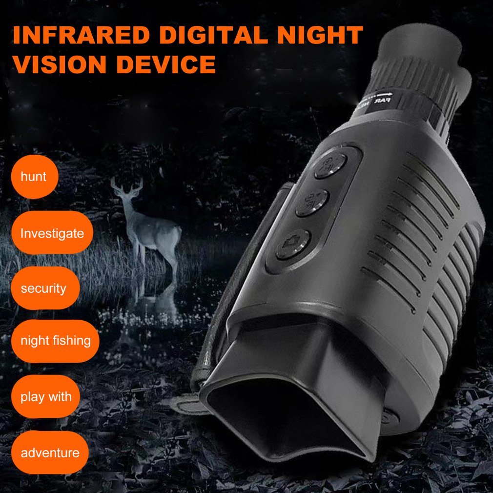 جهاز رؤية ليلية أحادي العين لل - مراجعة Outdoor Hunting Digital Night Vision وسعره