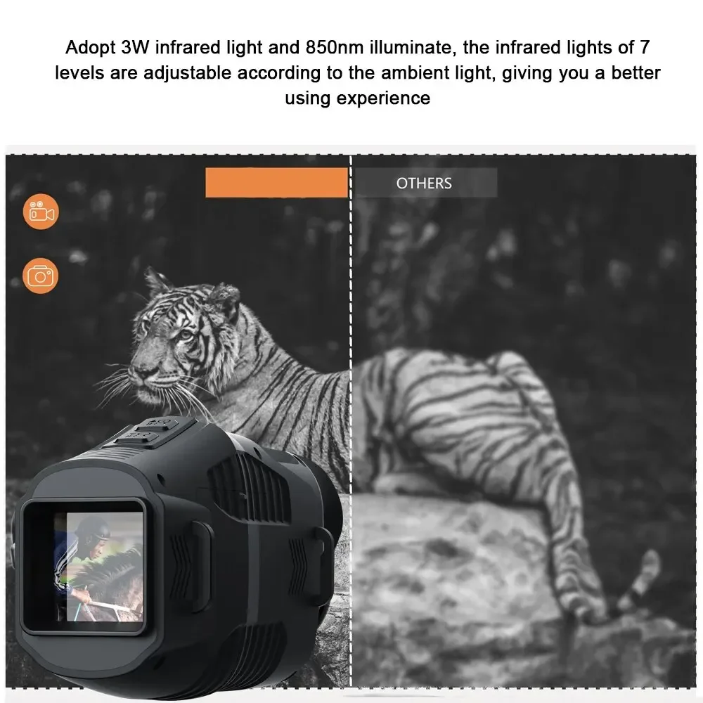 جهاز رؤية ليلية بالأشعة تحت ال - مراجعة Outdoor Hunting Digital Night Vision وسعره