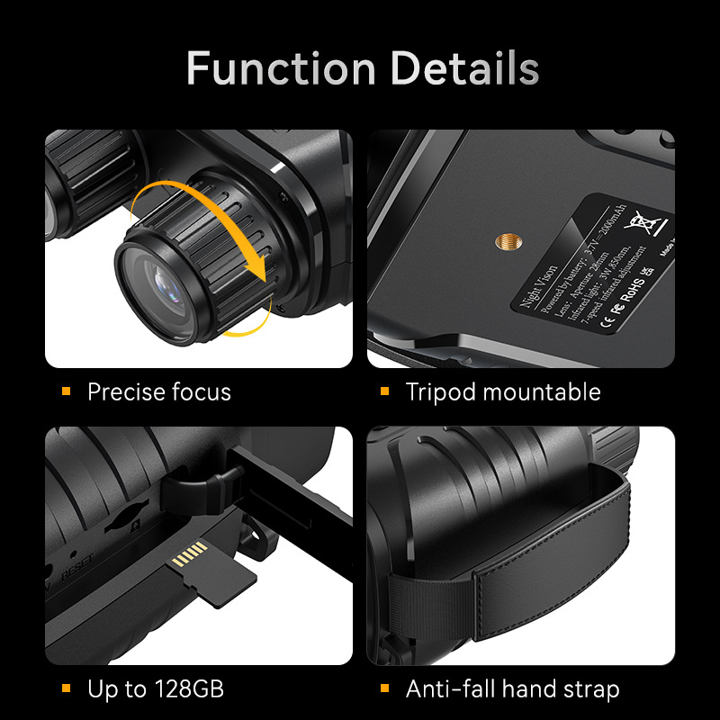 مناظير رقمية للرؤية الليلية با - مراجعة Outdoor Hunting Digital Night Vision وسعره
