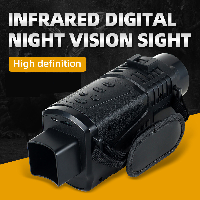 5X التكبير الرقمي جهاز أحادي ا - مراجعة Outdoor Hunting Digital Night Vision وسعره