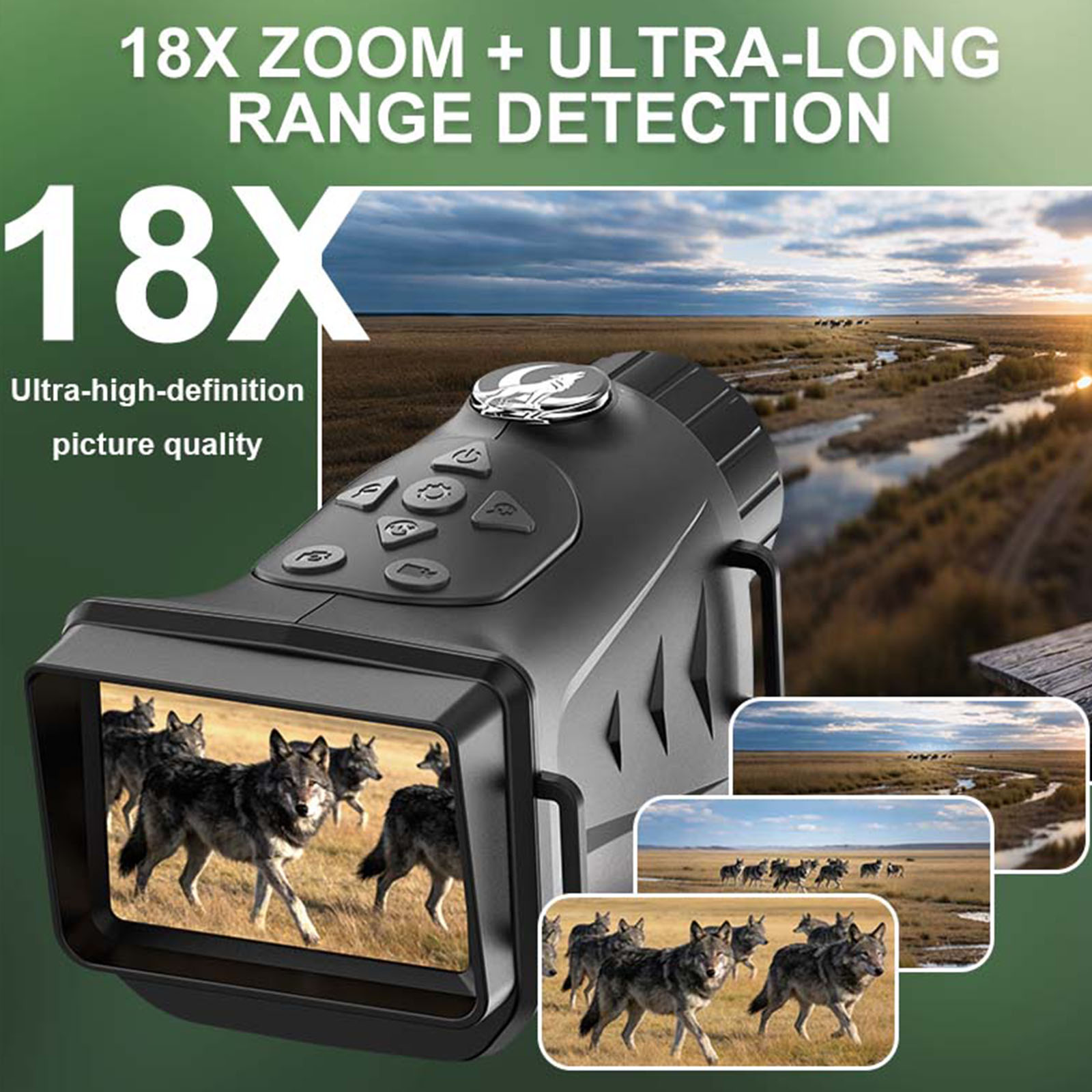 جهاز رؤية ليلية بالأشعة تحت ال - مراجعة Outdoor Hunting Digital Night Vision وسعره