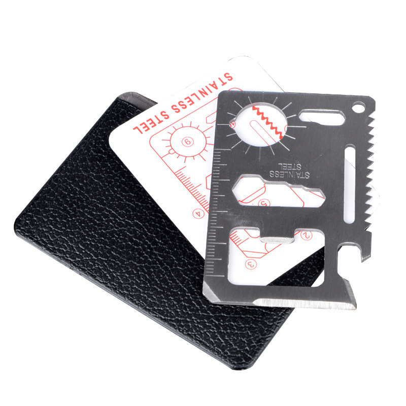 أداة الجيب بطاقة الائتمان 11 ف - مراجعة Hunting Outdoors Card وسعره