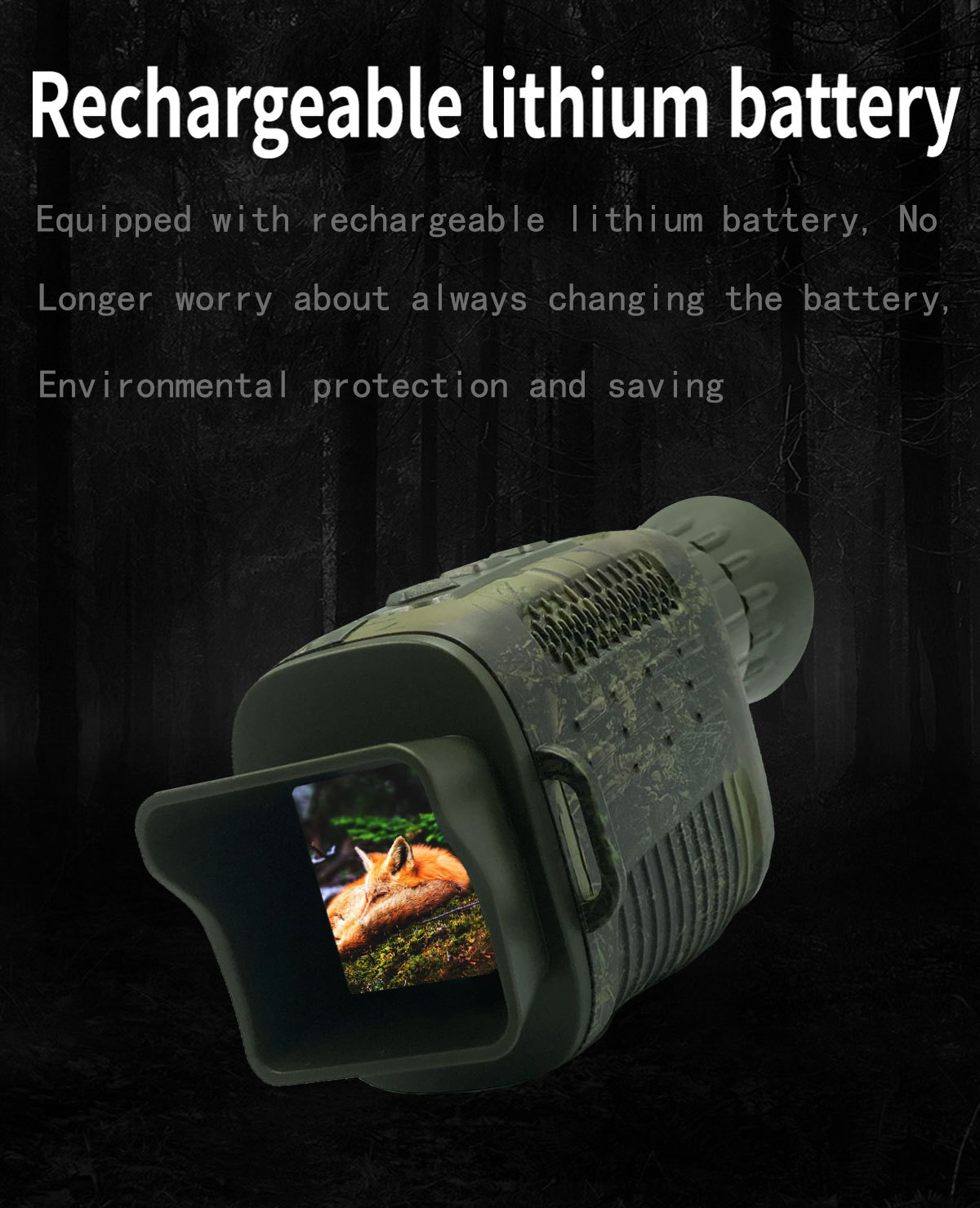 التخييم غير التصوير الحراري ال - مراجعة Outdoor Hunting Digital Night Vision وسعره