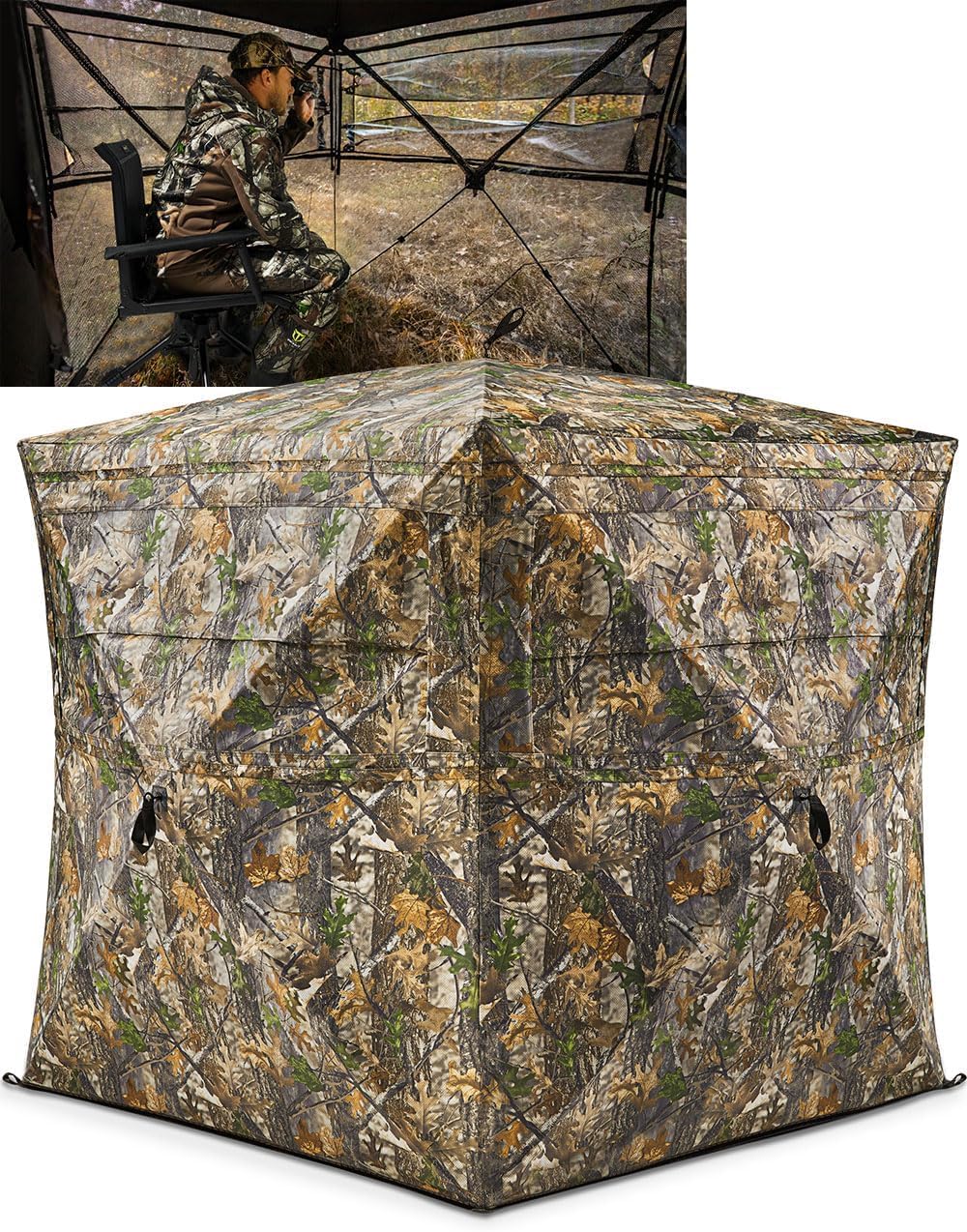 عالية الجودة المحمولة أكسفورد  - مراجعة Hunting Blind Fabric وسعره
