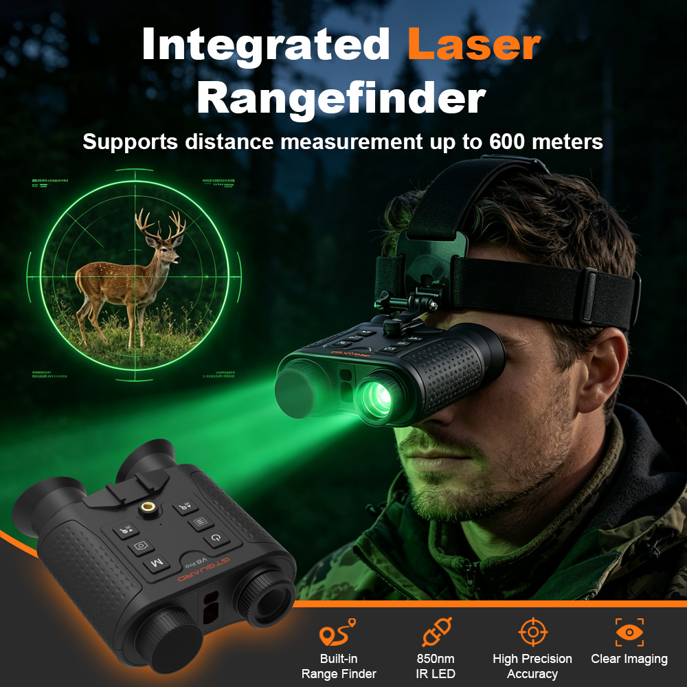 مناظير للرؤية الليلية بدقة 4K  - مراجعة Outdoor Hunting Digital Night Vision وسعره