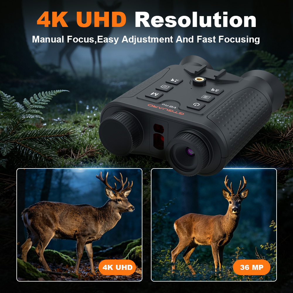 مناظير للرؤية الليلية بدقة 4K  - مراجعة Outdoor Hunting Digital Night Vision وسعره